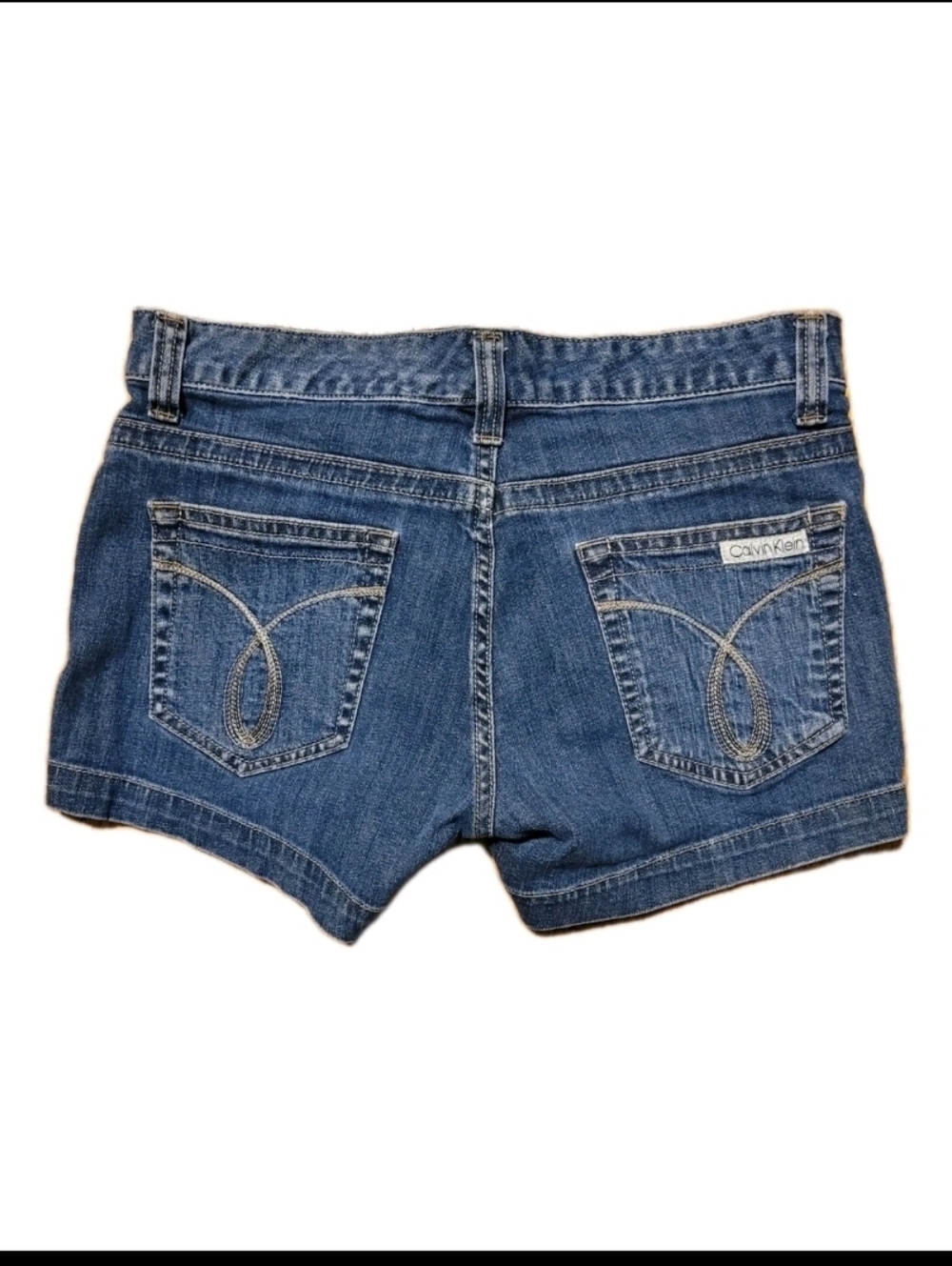 Calvin Klein Womens Shorts Sz 6 Low Rise Short 4in Inseam Tomato Girl Festival